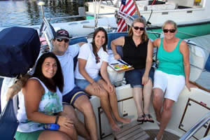 Diane, Vivian, Gina, Alan & Sterling; Southboro, MA